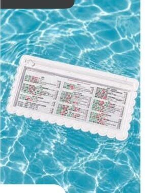 4 Mahjong Splash Proof card holders